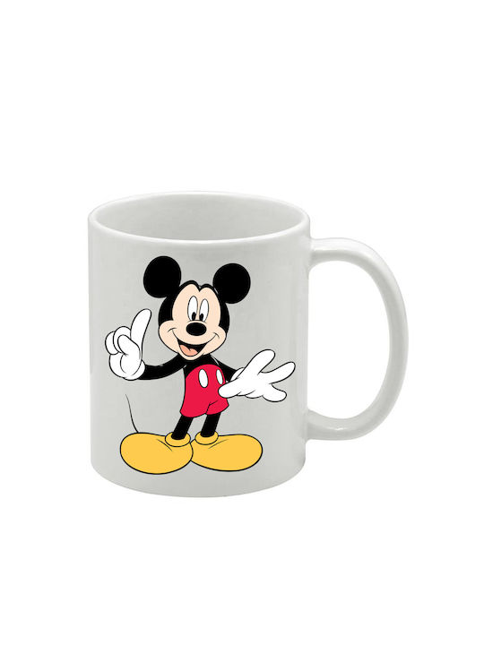 Λευκή Κούπα Mickey Mouse