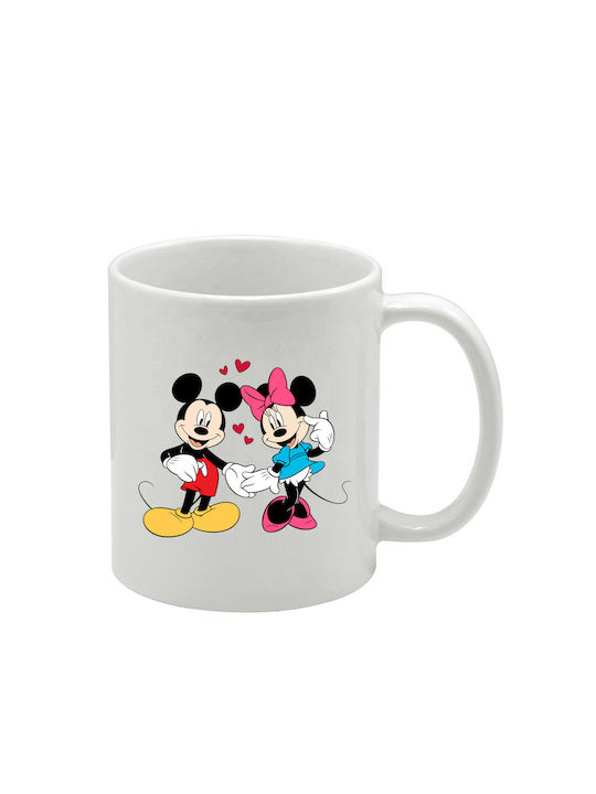 Λευκή Κούπα Mickey Mouse