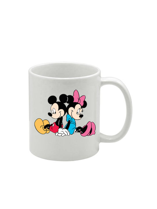 Λευκή Κούπα Mickey Mouse
