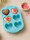 Φόρμα Σιλικόνης 3d Hearts