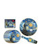 Carmani Gold Porcelain Dinnerware Set 8pcs