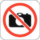 Sticker 12 X 12 Cm Preventa "no Photography"