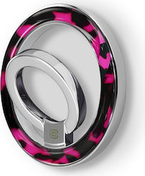 Crong Deluxe Ring Holder Magsafe Magnetic Phone Holder Pink Tortoise Crgdlrhpto