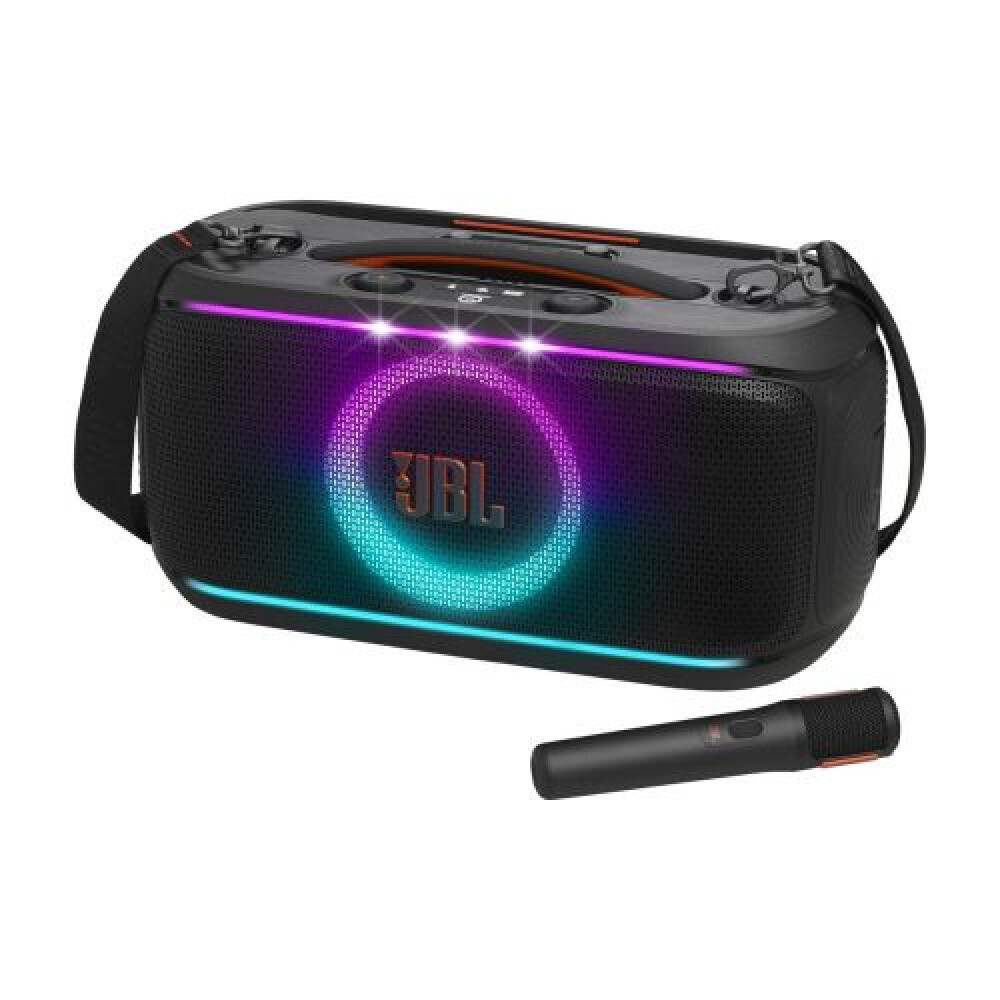 JBL Ηχείο Karaoke με Ασύρματο Μικρόφωνο Partybox ON-THE-GO 2 DMG Μαύρο (JBLPBOG2BLK)