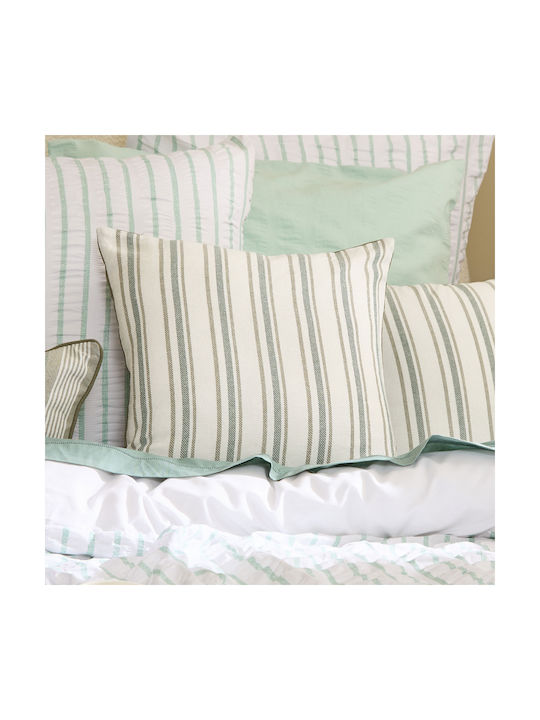 Sofa Cushion A-s Groove From 100% Cotton Green ...
