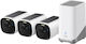 Eufy Camera Surveillance System with 3 Wireless IP 4MP Cameras with Control Hub & 16TB Hard Drive