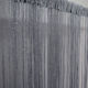 Perdea Cu Franjuri Decor String Glitter 100x200cm Gri