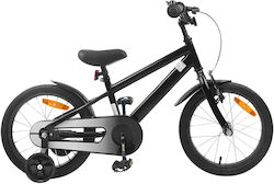 vidaXL 16" Παιδικό Ποδήλατo BMX Μαύρο
