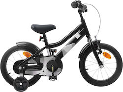 vidaXL 16" Kids' Bicycle BMX Black
