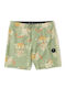 18.5 Men's Swimwear Shorts Green Floral