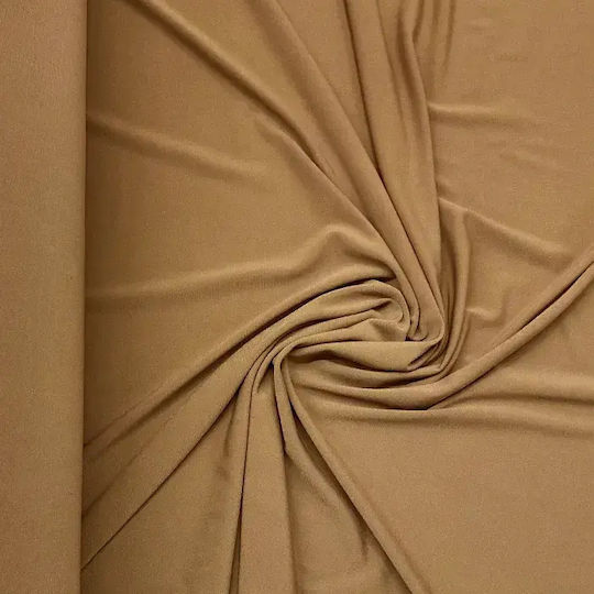 Fabric for Clothes by Meter Width 150cm Camel