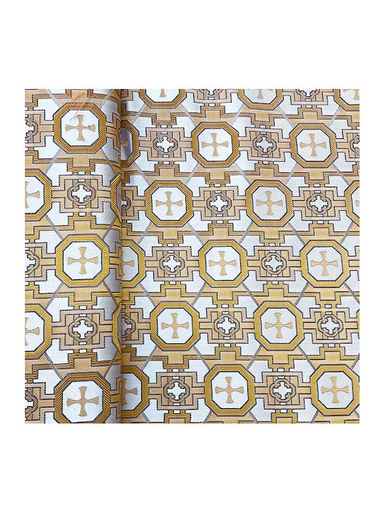 Jacquard Decoration Fabric By Meter Width 150cm Silver-Gold