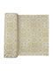 Decorative Fabric Jacquard By Meter Width 150cm White-Gold