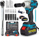 Battery Impact Wrench 20V 2x4Ah