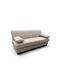 Nely Dreisitzer Sofa Bett mit Stauraum Hellbraun 190x88x82cm