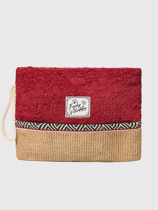 Funky Buddha Set Fabric Women's Handbag Red
