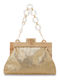 Straw Women's Handbag Gold