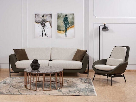 Nodi Dreisitzer Sofa Nodi