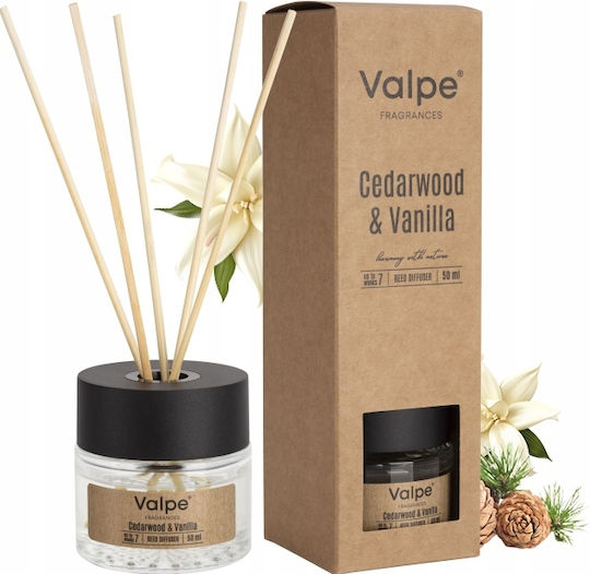 Valpe Reed Diffuser Cedarwood Vanilla 50 Ml Dz50-81