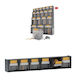 Modular Cabinet Ταμπακιέρα Εργαλείων 6 Θέσεων