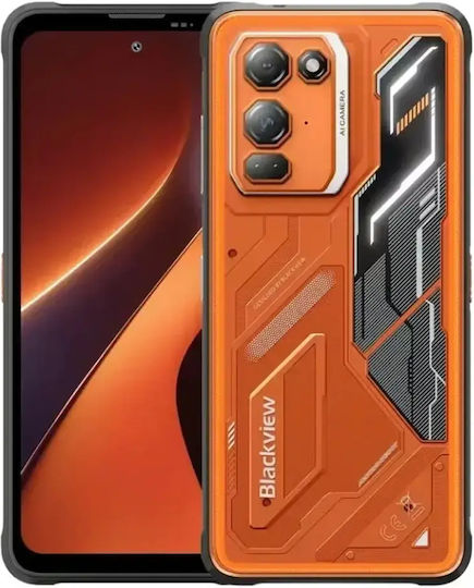 BlackView Fort 200 Dual SIM (12/256GB) Ανθεκτικό Smartphone Blaze Orange