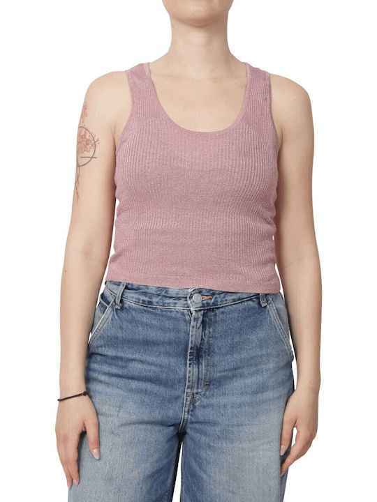 Tiffosi Women's Sleeveless Pink Blouse