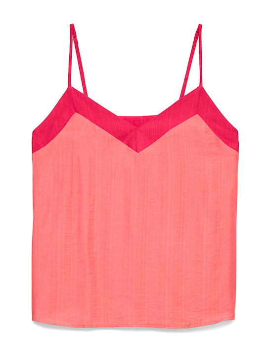 Vero Moda Vero Moda Damen Bluse Singlet Koralle...