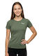Puez Γυναικείο Αθλητικό T-shirt Fast Drying Χακί