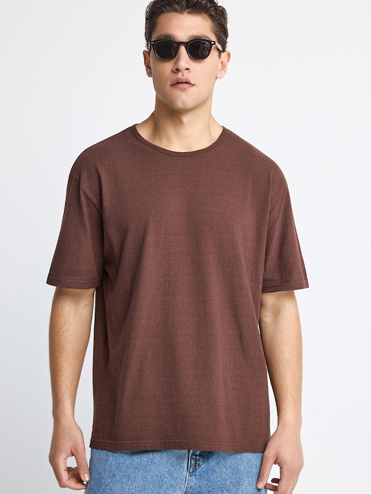 Funky Buddha Tricou Burgundy