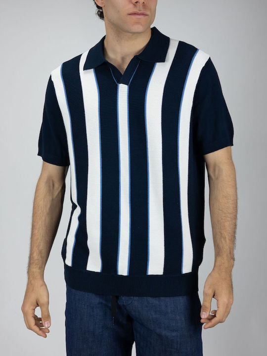 Indicode Indicode Polo Herrenbluse Kurzarm Blau