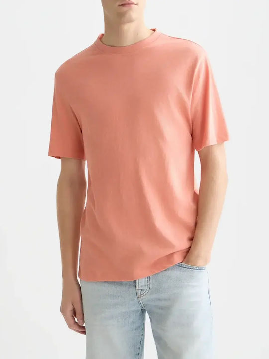 Scotch & Soda 3 Crosses T-shirt Κοραλί
