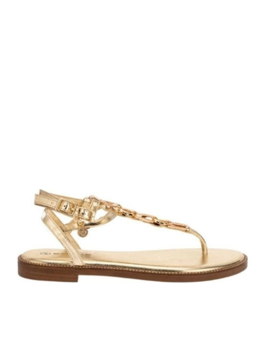 Envie Shoes Γυναικεία Σανδάλια Χρυσά