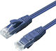 Microconnect U/UTP Cat.5e Netzwerkkabel Ethernet 0.5m Blau