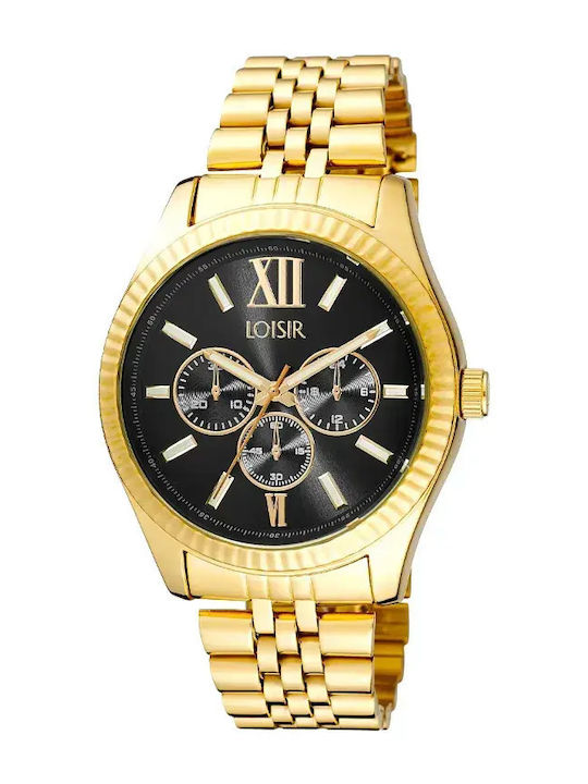 Speedway Womens Watch 42mm Battery with Gold Metal Bracelet