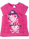 Kids Top Short-sleeved Love Pirate
