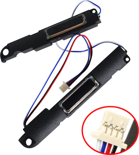 Speaker Set Speakers Pair Laptop Dell Latitude 12 7270 E7270 E7270-751c6 Pk23000qp00 012w9d 12w9d Cn-012w9d Aaz50 Speakers Left+Right Code 1-spkr383