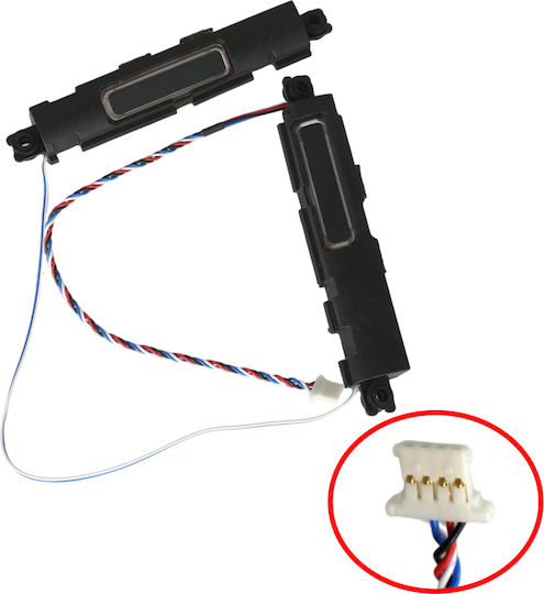 Speaker Set Ηχεία Ζευγάρι Laptop Dell Latitude 5400 5401 5410 5411 0dhft 00dhft Cn-00dhft Pk23000yj00 Cn-00dhft-zle00 Speakers Left+right Κωδ.1-spkr389