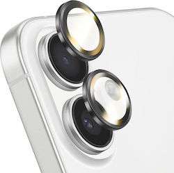RhinoShield Protecție Lentilă Cameră Anti-zgârieturi Iphone 16 16 Plus 17 Gri Închis RhinoShield Protecție Lentilă Cameră Anti-zgârieturi Iphone 16 16 Plus 17 Gri Închis