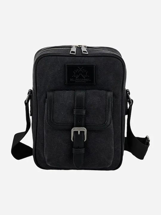 La Martina Männer Tasche Schulter / Crossbody Schwarz