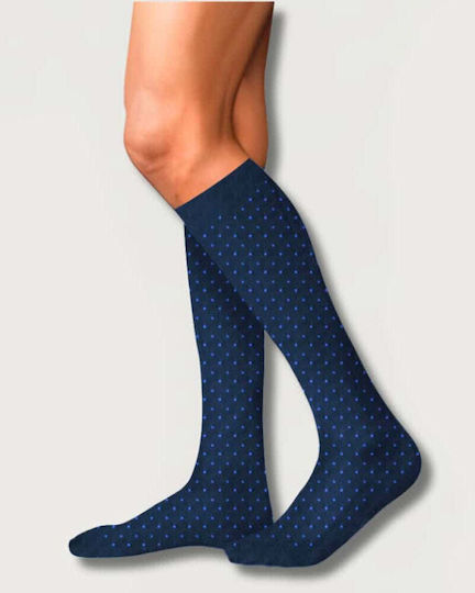 Christou 1910 Calf High Socks 15-20 mmHg Navy Blue