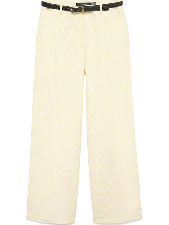 Vero Moda Women's Fabric Trousers in Wide Leg S...