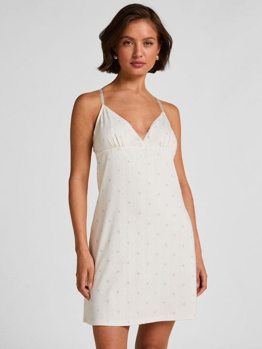 Hunkemöller Summer Bridal Women's Nightgown White