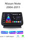 Car Audio System for Nissan Note 2004-2011 Bluetooth USB WiFi GPS Apple CarPlay Android Auto with 9" Touch Screen