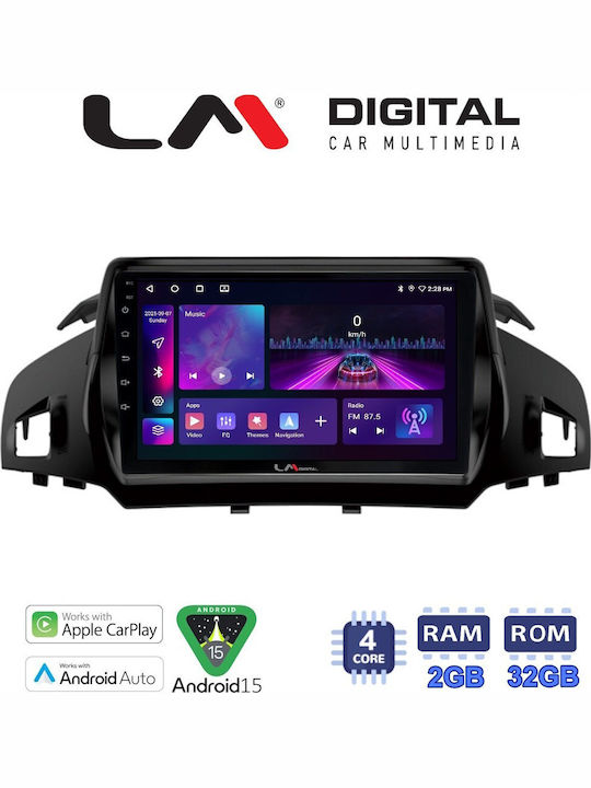 LM Digital Auto-Audiosysteme für Ford Kuga / C-Max 2013+ Bluetooth USB Eingebautes Wi-Fi GPS Apple CarPlay Android Auto