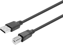 Vivolink PROUSBAB10 Regular USB 2.0 σε micro USB Μαύρο