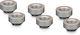 Thermal Grizzly Grizzly Deltamate Extender Mf6 Pack Of 6 Matt Nickel Silver