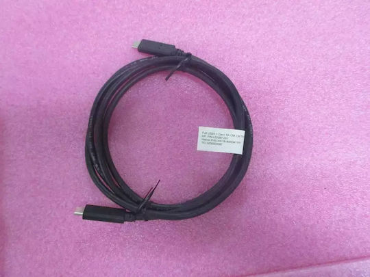 HP USB 3.1 USB-C Male To USB-C 100W PD Cable Black 1.8m L42425-001
