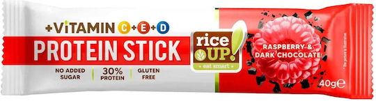 RiceUp Μπάρα με 30% Πρωτεΐνη & Γεύση Energy 40gr