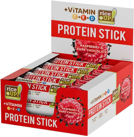 RiceUp Batoane cu 30% Proteină și Aromă Energy 15x40g