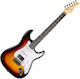 Voltera Guitars Electric Guitar ST Style with HSS Pickups Arrangement